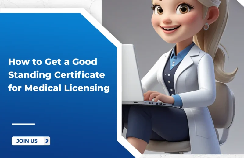 Good Standing Certificate for Medical Licensing